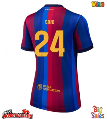 Barcelona Eric Garcia #24 Replica Home Stadium Shirt for Women 2026-27 Short Sleeve